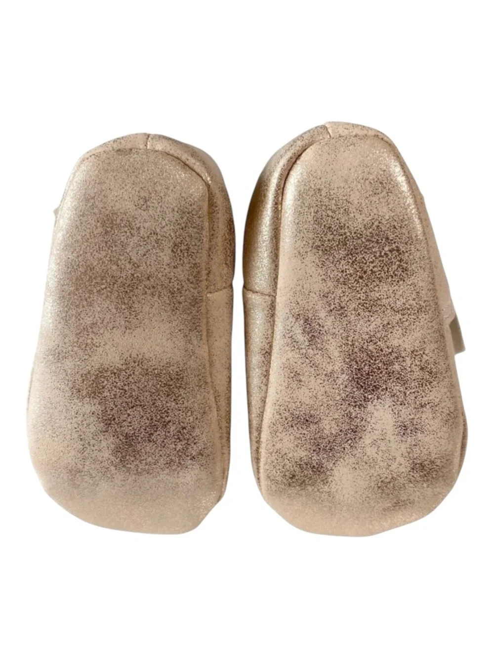 new Carter’s ❤︎ Bow Baby Faux Fur Trim Booties ❤︎ Rose Gold ❤︎ 3 - 6 Month ❤︎︎